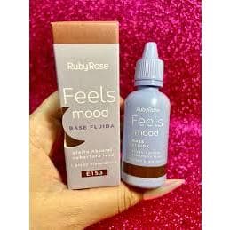 Base Fluida feels Mood Ruby Rose - E152 25g- Base Fluida feels Mood - Base Fluida - Base Ruby Rose -Base Fluida Alta Cobertura - Base Fluida da Ruby Rose. Base Fluida Feels