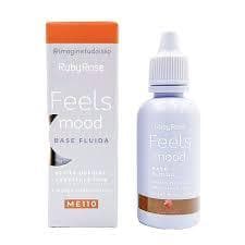 Base Fluida feels Mood Ruby Rose - ME110 25g- Base Fluida feels Mood - Base Fluida - Base Ruby Rose -Base Fluida Alta Cobertura - Base Fluida da Ruby Rose. Base Fluida Feels