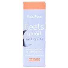 Base Fluida feels Mood Ruby Rose - ME100 25g- Base Fluida feels Mood - Base Fluida - Base Ruby Rose -Base Fluida Alta Cobertura - Base Fluida da Ruby Rose. Base Fluida Feels