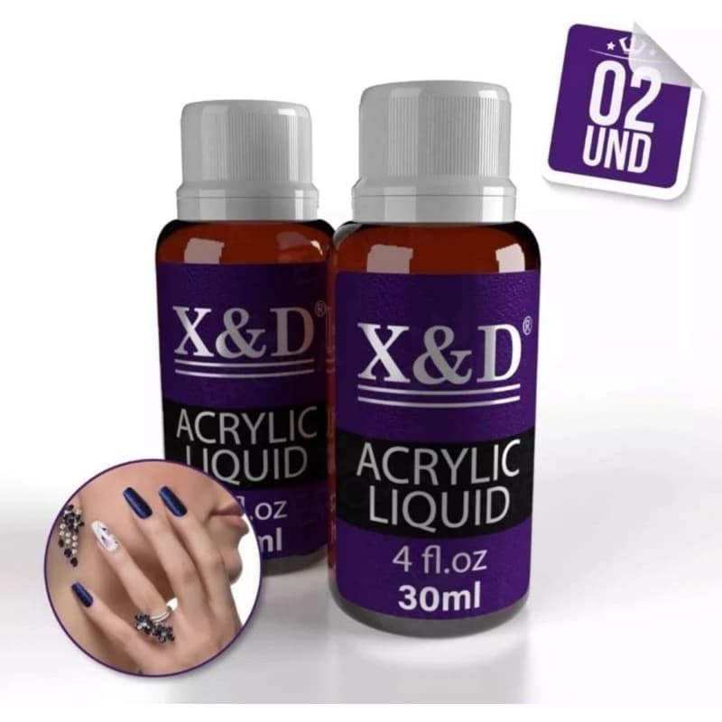 monomer xed líquido 30ml kit 2 un