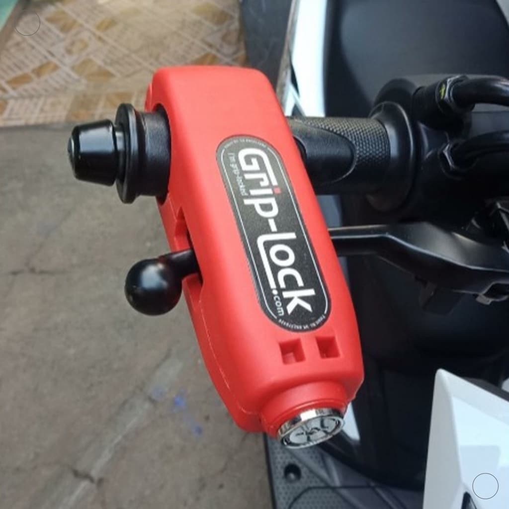 Trava Manete Anti-furto Universal Para Guidão De Moto