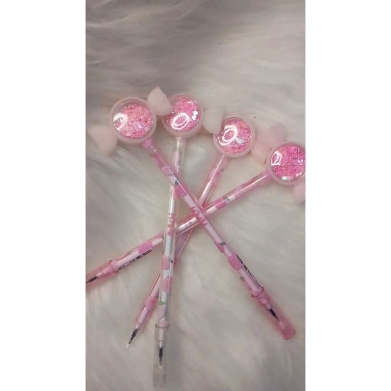 kit 2 canetas em gel ponta fina peach