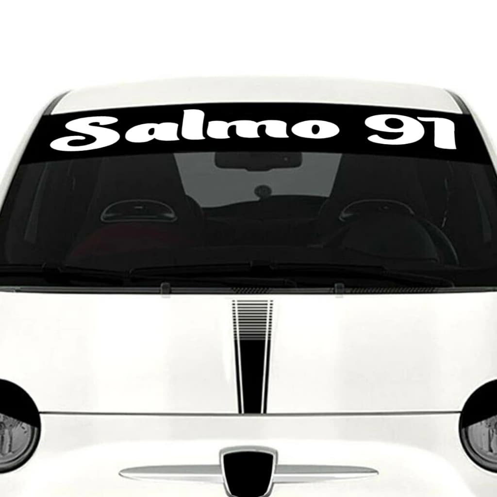 Adesivo Parabrisa Salmo 91 Frase Carro Rebaixado Dub Som Automotivo Vidro Cristão Catolico