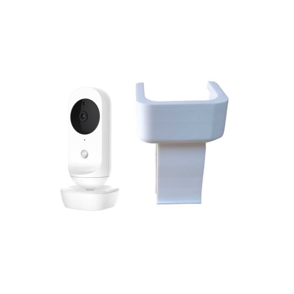 suporte adaptador de berço fixação por presilha compatível com baba eletrônica Motorola Ease 34,35 e 44