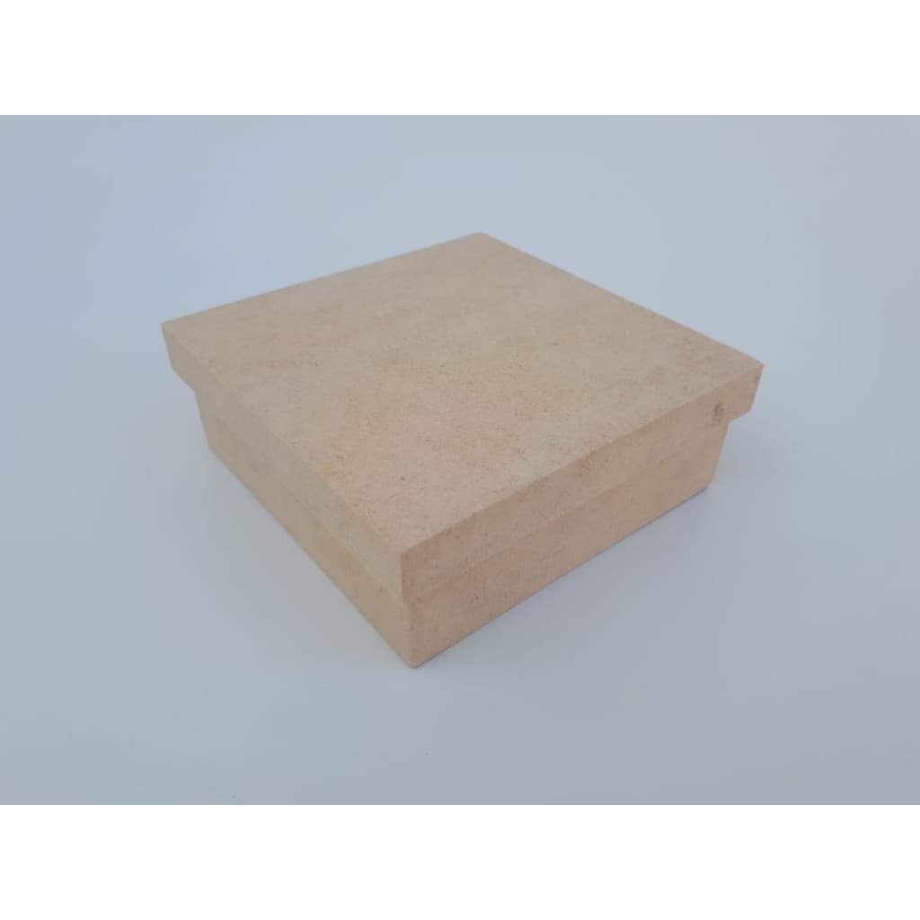 10 Caixa 20x20x10 Mdf Cru Lembrança