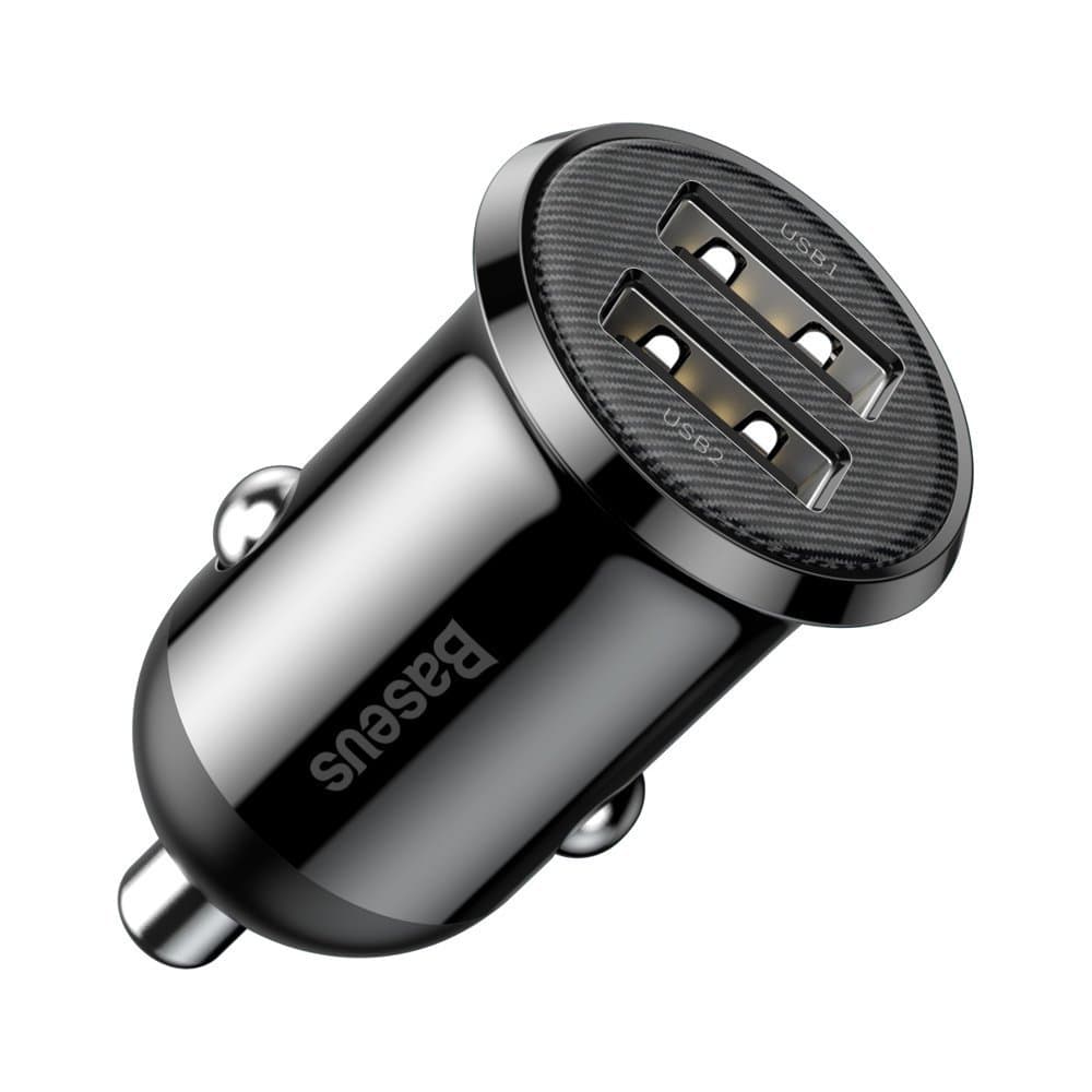 Carregador Veicular Baseus  Grain Pro 2 Usb 5v 4.8a Carro Universal
