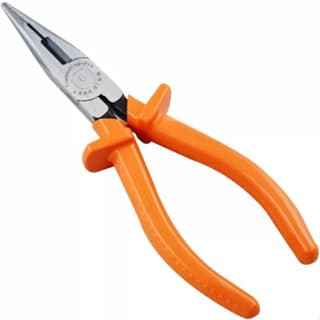 Alicate Bico Meia Cana 6pol Laranja - Tramontina Pro- Profissional .  Envio Imediato