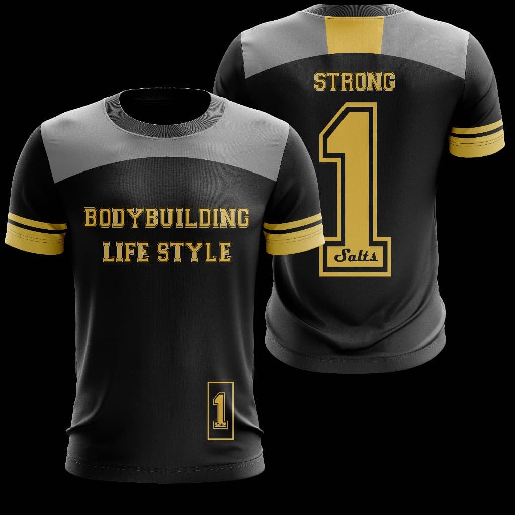 Camiseta masculina dryfit academia treino musculação treino Bodybuilding 1