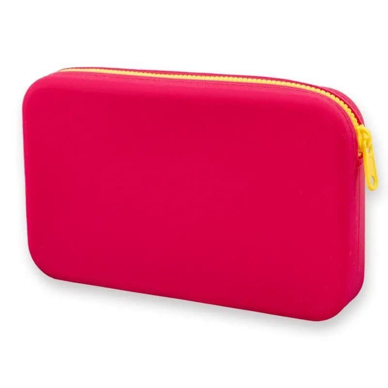 Necessaire Organizador Bolsa De Silicone Impermeável Para Maquiagem E Cabos Piscina Praia Viagem A Prova D'Água