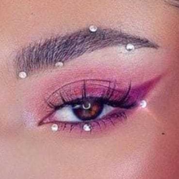 Cartelas Adesivo Strass de Rosto Maquiagem Carnaval Festa Strass Autoadesivos Para Unhas e Maquiagens