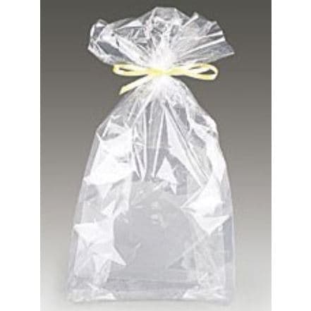 50 unidades  Saco Incolor Celofane 25X37 Transparente