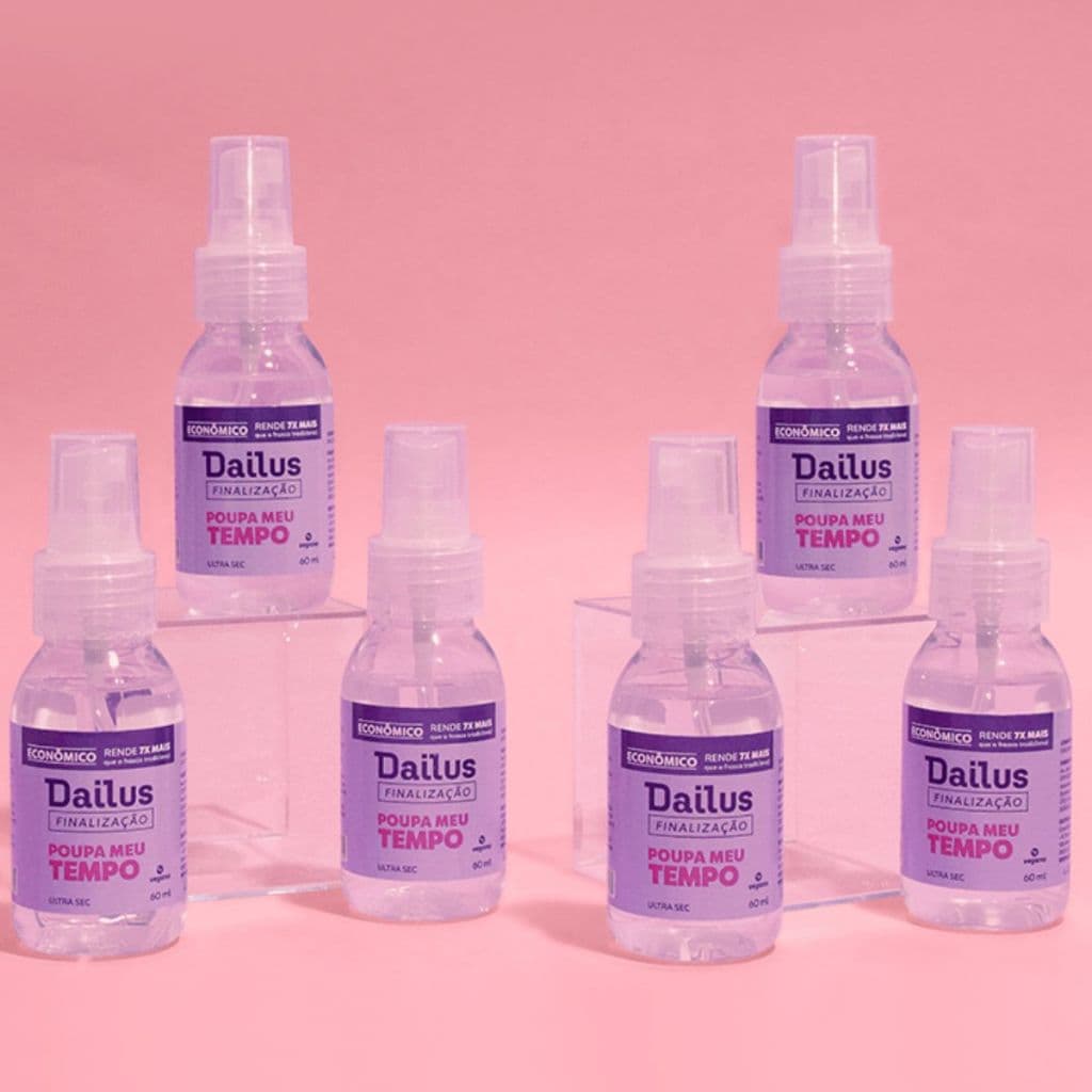 DAILUS - CAIXA COM 6 SPRAY SECANTE POUPA MEU TEMPO 60ml