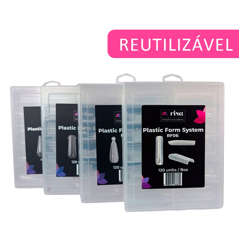 Risa Molde F1 Reutilizável   c/120 un. RF01 / RF02 / RF03 / RF04 / RF05 / RF06