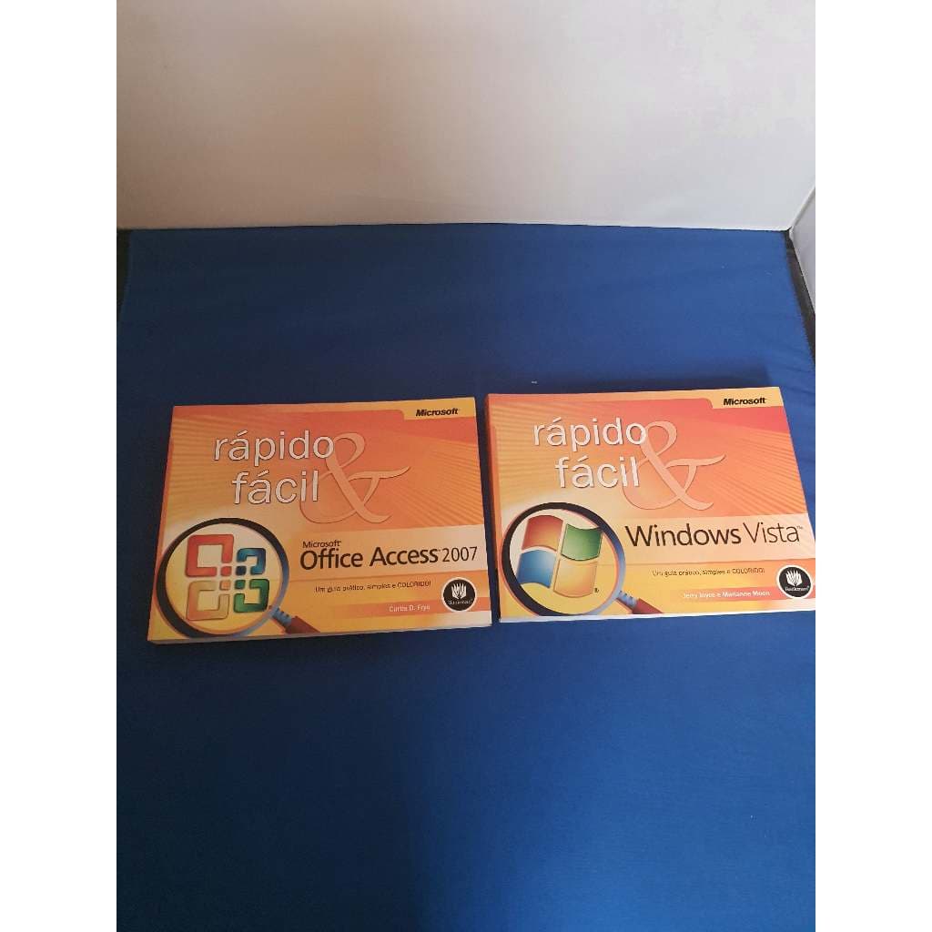 Kit 2 Livro Windows Vista e Office Access 2007