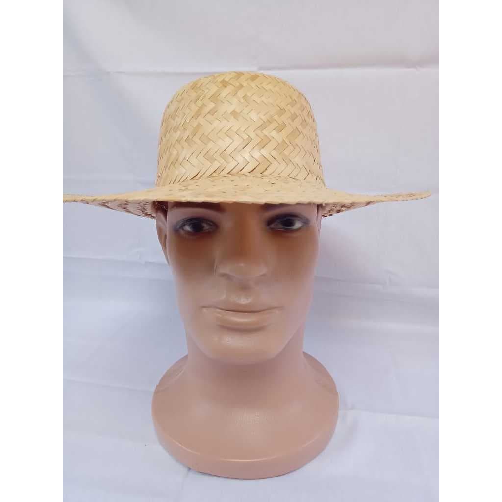 Chapeu de Palha Praia Simples Aba 10 cm