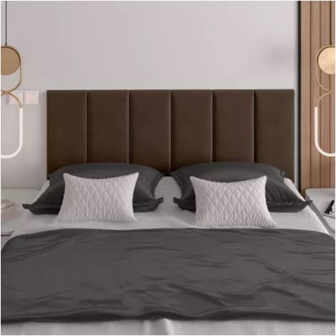 Cabeceira Cama Box Estofada Suede cores envio imediato