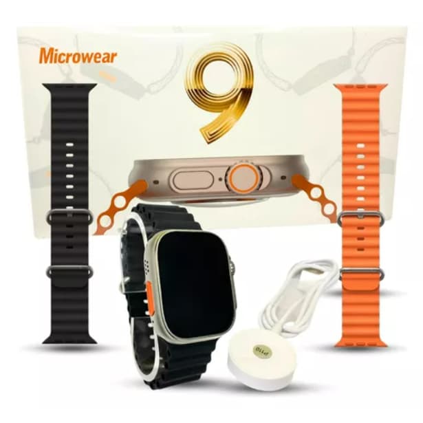 Smartwatch Microwear U9 Ultra Original 49mm Tela 2.2 NFC GPS Série 9