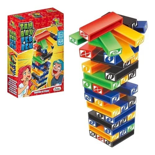 Jogo Tombou Perdeu 45 Pcs Divertido Art Brinks