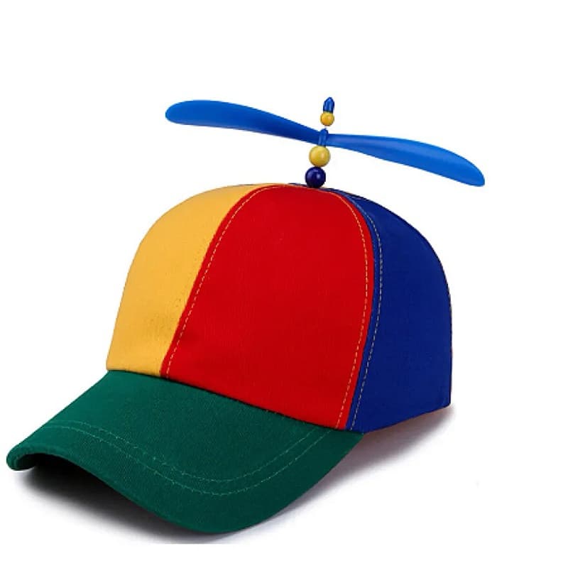Boné De Beisebol Helicóptero Hélice Arco-Íris Funny Adventure Dad Hat/ Sérgio Malandro/carnaval
