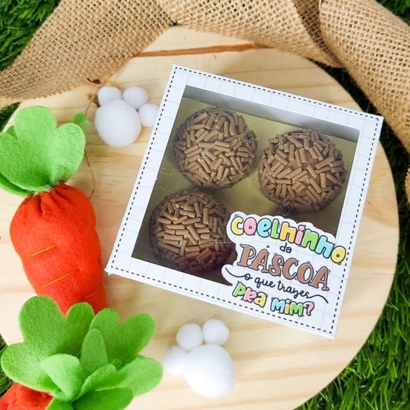Caixa 4 doces Páscoa