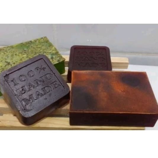 10 SABONETES DE AÇAFRÃO PURO PARA FOLICULITE/ SABONETE DE ERVA DOCE calmante