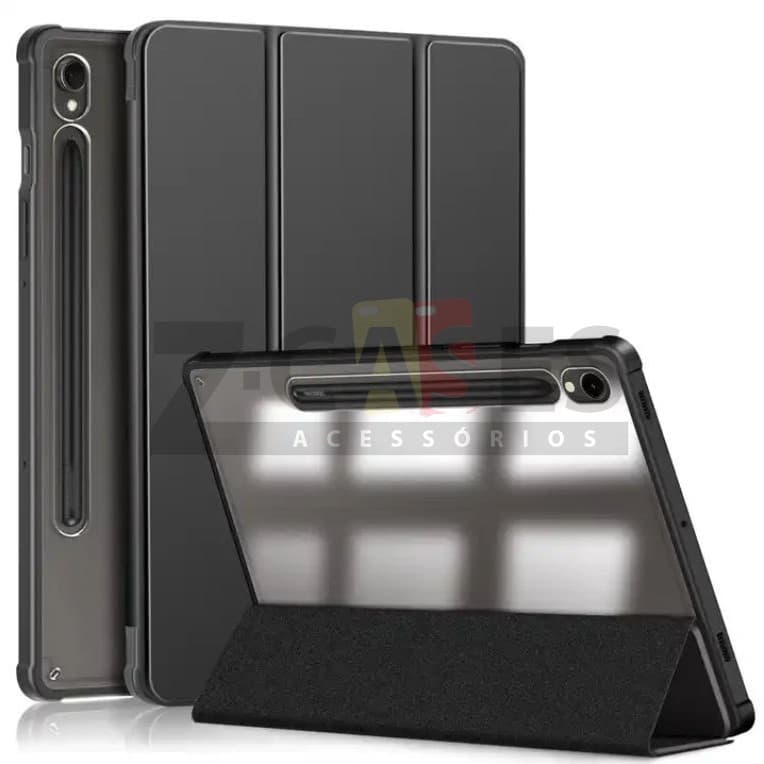 Capa Protetora Smart 360 para Galaxy Tab S9 / S9FE / S9 Plus / S9FE Plus