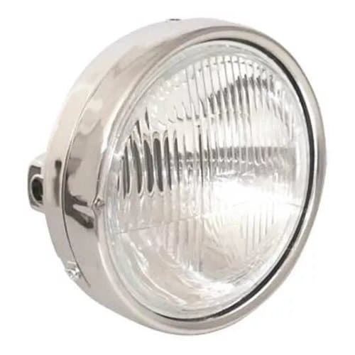 Farol Completo Cb 500/gs-500 Cromado Lente Vidro