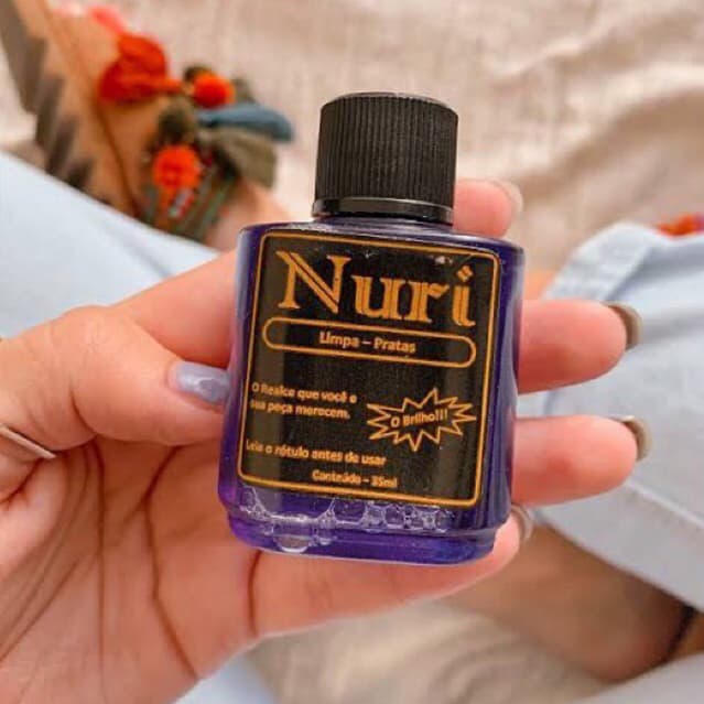 Nuri Limpa Prata 35 ml Original - Limpeza e Polimento