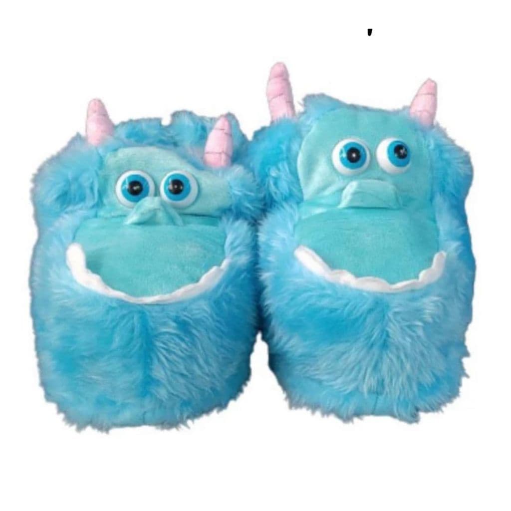 Pantufa Monstros Sulley Sullivan Azul Adulto Infantil