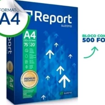 PACOTE DE SULFITE REPORTE 500 FOLHA