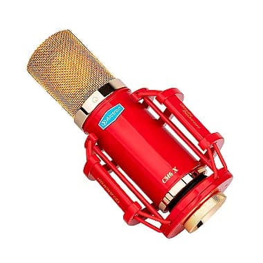 Microfone condensador Alctron CM6 X livestream broadcast