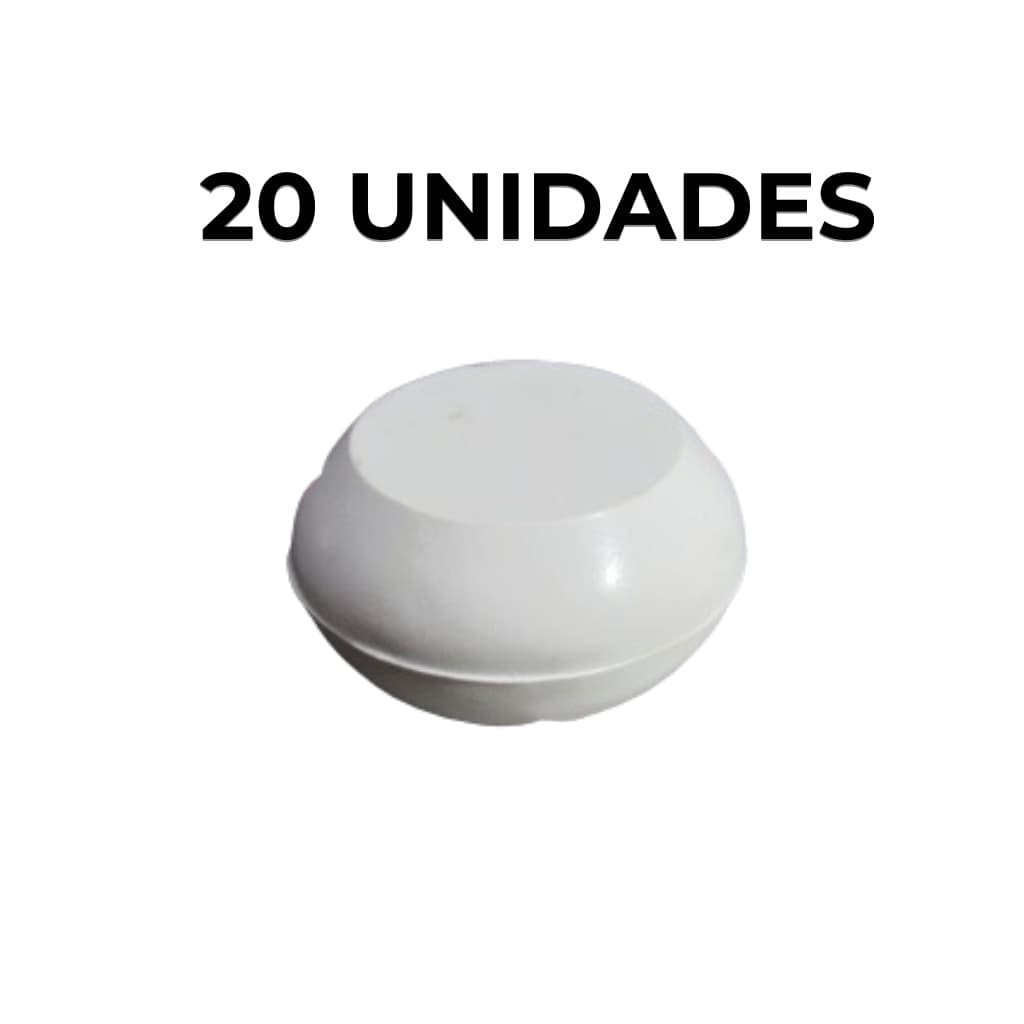 Kit Com 20 Protetores Quina Canto Silicone Redondo Protetor De Canto De Mesa para proteger crianças