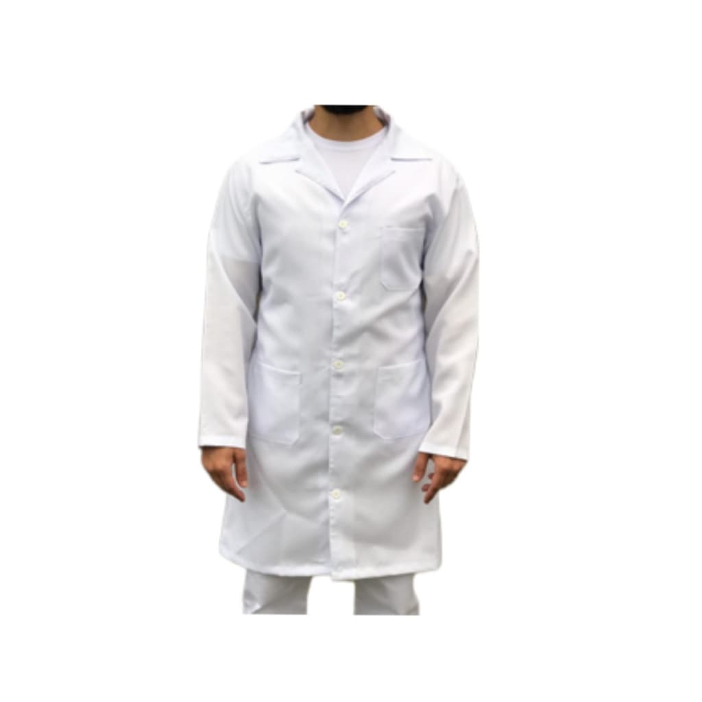 Jaleco Plus+ Masculino Oxford Manga Longa plu+