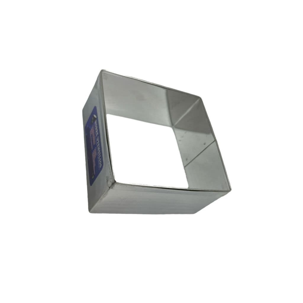 Cortador Quadrado Brownie Bolo Massas 8,5 X 8,5 x 4 Inox