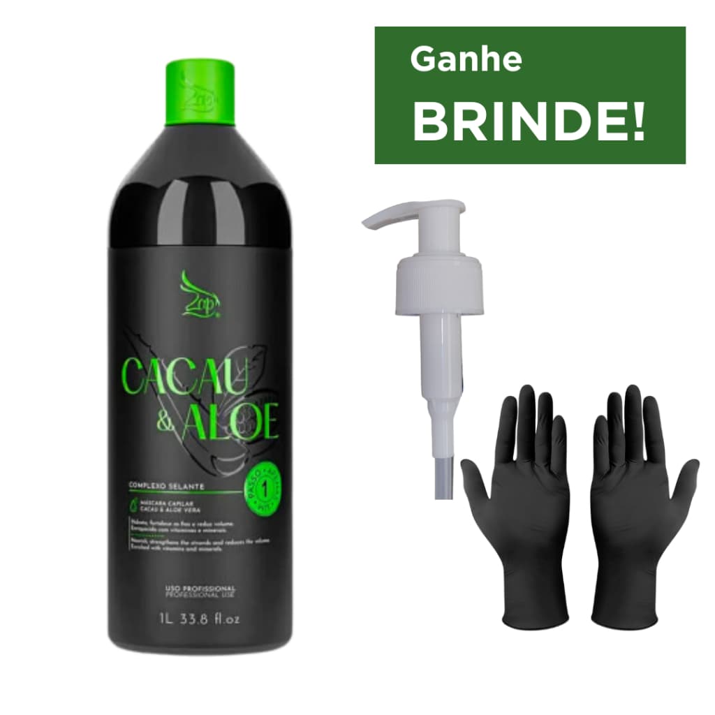 Zap Cosméticos Mascara Cacau & Aloe 1L VL