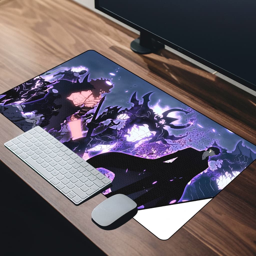 Mousepad Gamer Tema Solo L.  Monarca Sombrio Vários Modelos Diversos Tamanhos