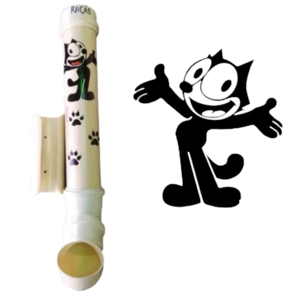 Bebedouro e Comedouro Pet Para Gatos Cat