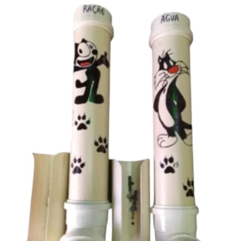Pet Comedouro Bebedouro Automático Para Gatos
