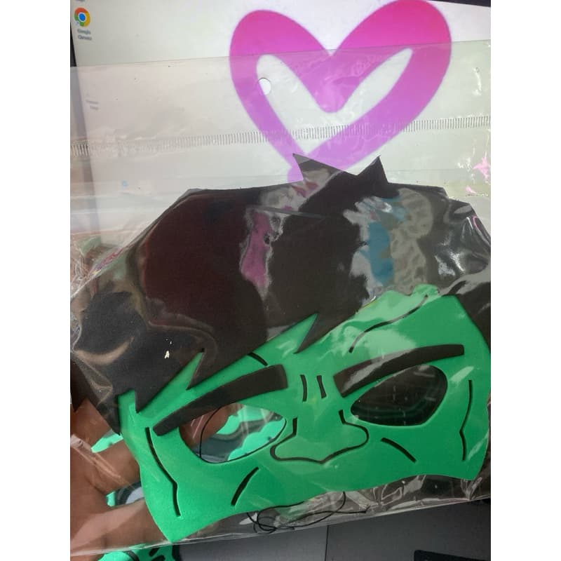 Máscara Hulk Eva hulk máscara festa mascara para festa