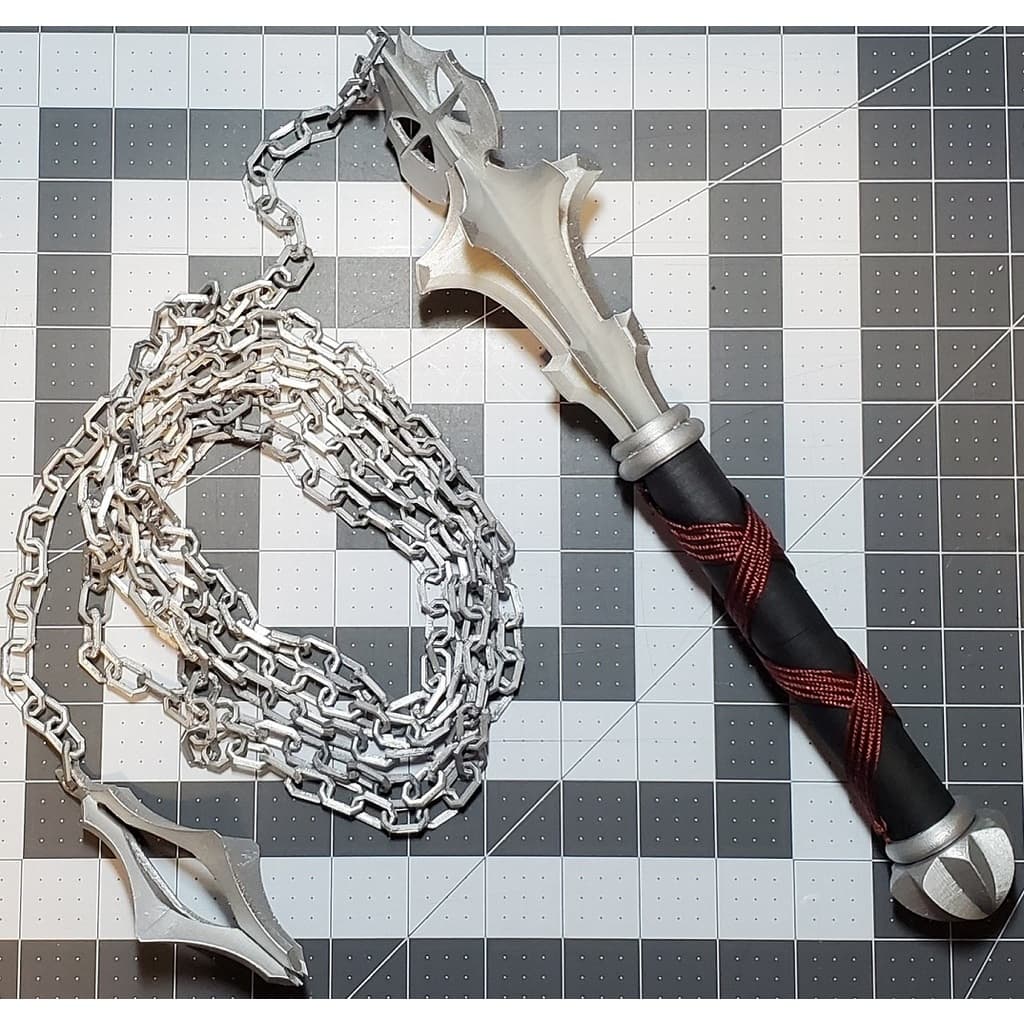 Vampire Killer Castlevania Cosplay Morningstar Acabamento Premium