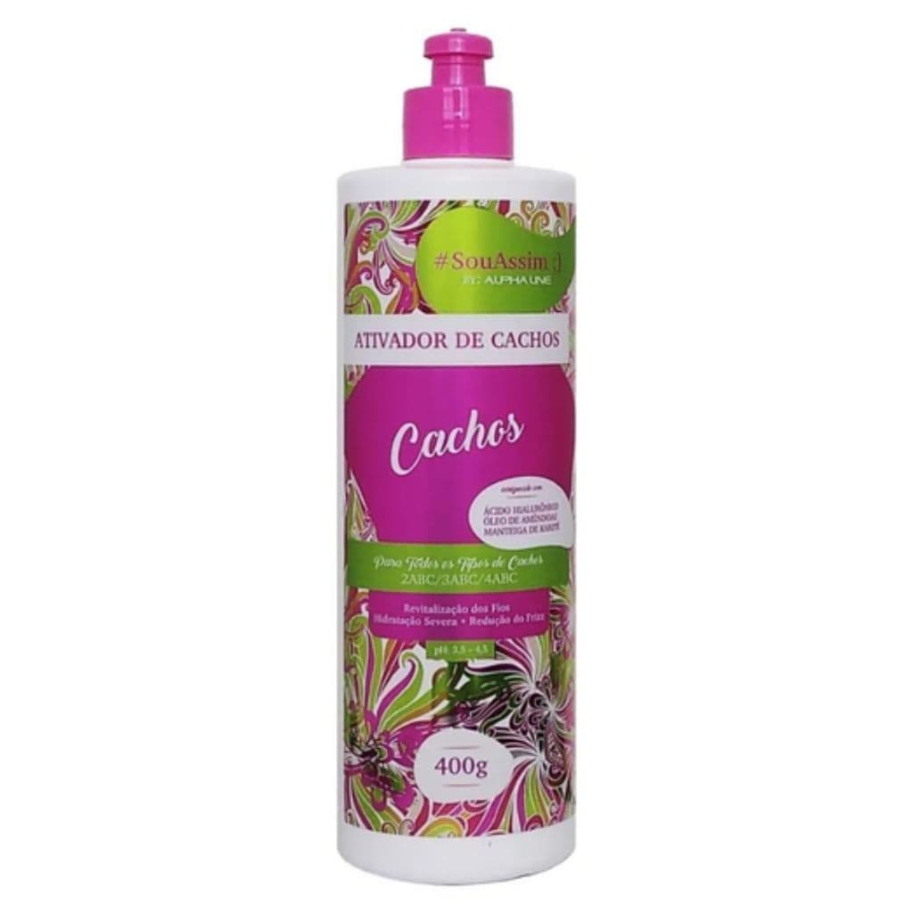 Ativador De Cachos Sou Assim 400g - Alpha Line