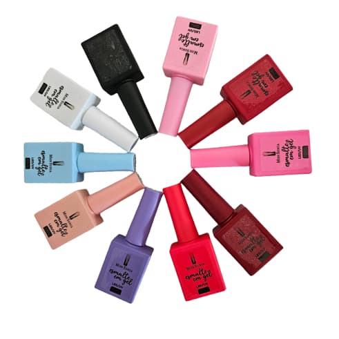 Esmalte em Gel QUADRADO Led Uv Unhas Seca Cabine Color Polish Acrigel Porcelana Manicure Miss Sonia