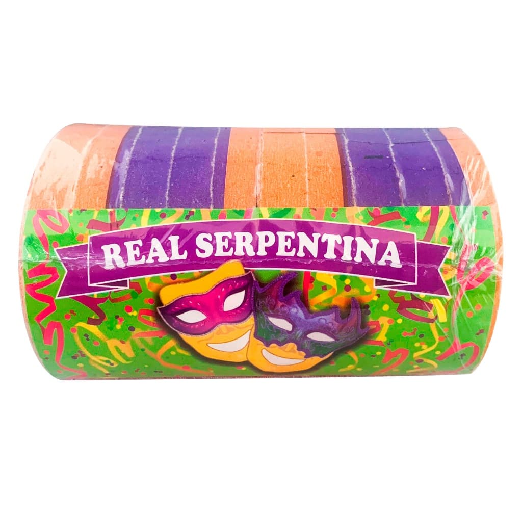 10 Rolos De Serpentinas Coloridas De Carnaval Para Festa