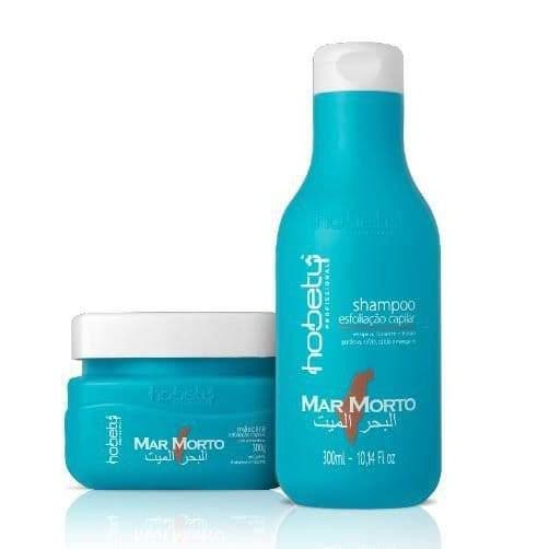 Kit Mar Morto Detox Hobety Shampoo 3000ml Máscara 300g
