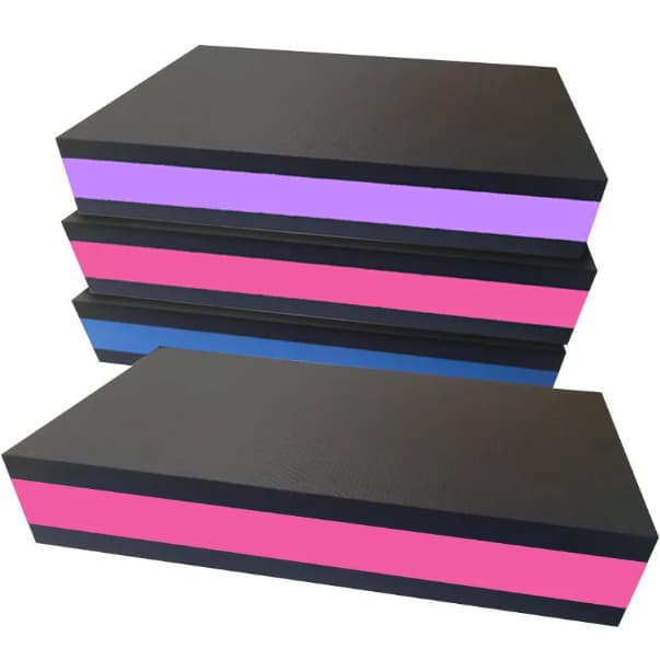 Kit 7 Step em Eva 60x28x10 Academia Exercícios Fitness yoga Aeróbico