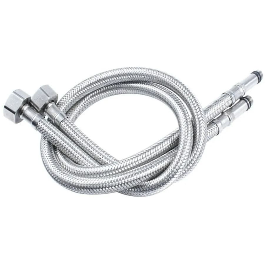Engate Flexível Misturador Mangueira Aço Monocomando 60cm par AC12 DOAN