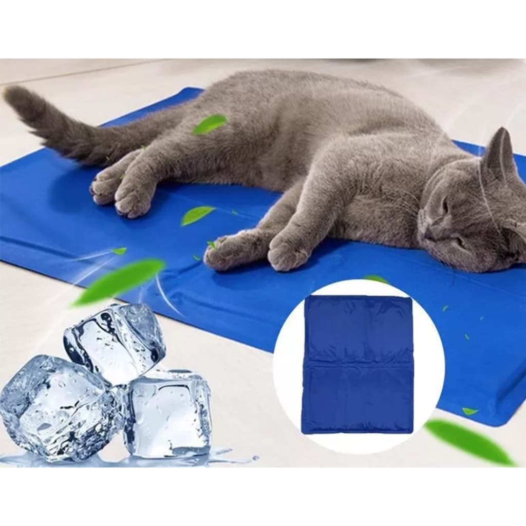 Tapete Gelado Para Cachorro e Gato Refrescante com Gel 30x40