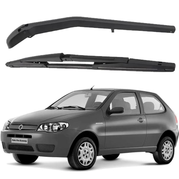 Braço do Limpador de Para-brisas Traseiro + Palheta Fiat Palio 1996 até 2016