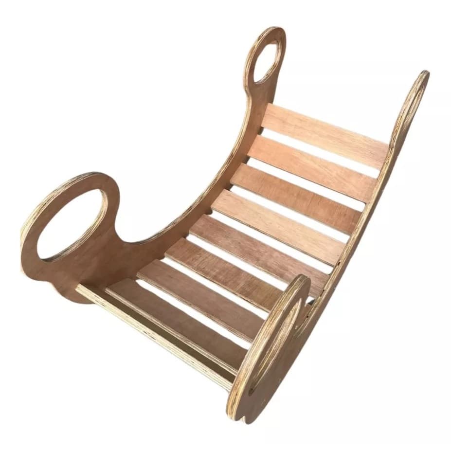 Gangorra De Equilibrio Pikler Cru Madeira Infantil CM9011