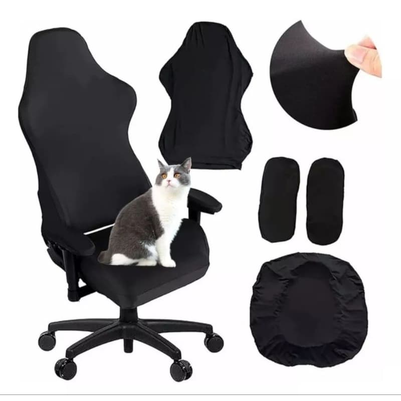Capa de Cadeira Gamer Anti Gato